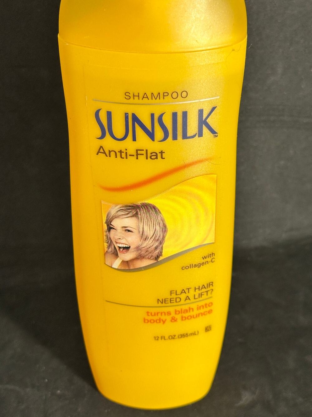 VTG NOS Sunsilk Anti-Flat Shampoo; 12 oz